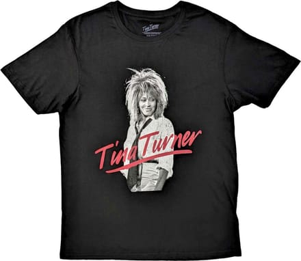 Tina Turner - Red Logo Heren T-shirt - M - Zwart