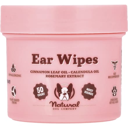 Natural Dog Company, Oorweefsels, 50 Stuks pink