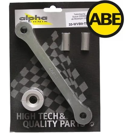 Verlagingsset Alpha Technik Suzuki GSR600, WVB9
