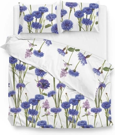 Zo! Home Phine Dekbedovertrek - Lits-jumeaux - 260x200/220 cm - Purple