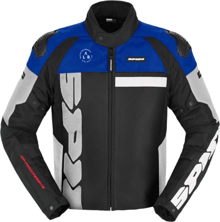 Spidi Progressive Net Windout Jas Wit Licht Blauw - Maat M - Jas