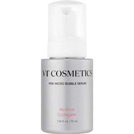 VT Cosmetics Retinol Collagen Pink Micro Bubble Serum – Firming & Elasticity Care Serum (70 ml) white