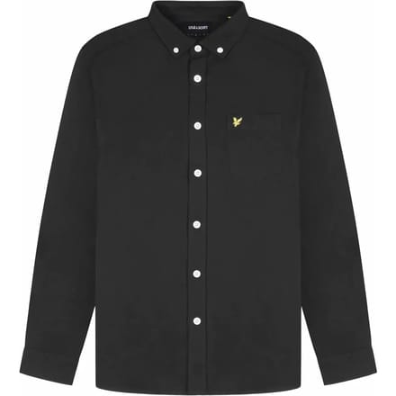 Lyle & Scott Oxford shirt - jet black