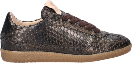 Fred De La Bretoniere - Pearl Base Sneaker Snake Camel - Maat 41