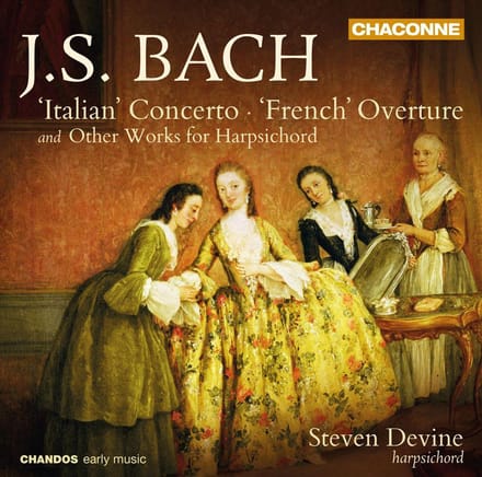 Steven Devine - Italian' Concerto | 'French' Overture And Other Works For Harpsichord (CD)