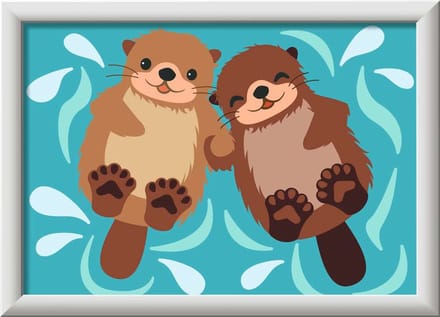 Ravensburger – CreArt: Otter Love – Schilderen op Nummer