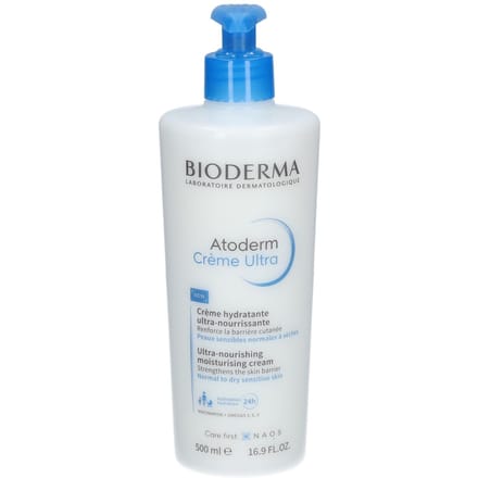 Bioderma Atoderm Ultravoedende Hydraterende Crème 500ml