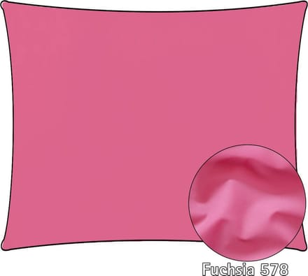 Dommelin Kussensloop Katoen Percal 200 counts Fuchsia 60x70 (2 stuks)