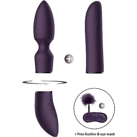 Stringpoint - Switch by Shots - Pleasure Kit #4 - Vibrator with Different Attachments