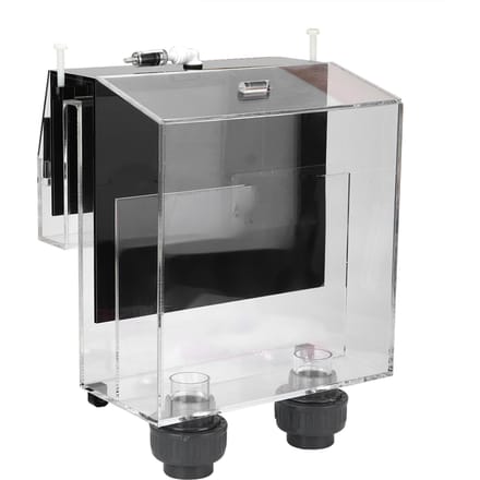 Kwaliteit Acryl Zelfstart Sifon Hang On Overloopbox voor Vissenkom Aquarium black