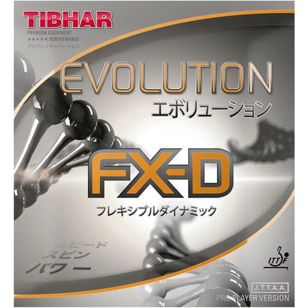 Tafeltennisrackethoes Tibhar Evolution FX-D R