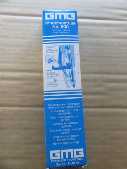 GMG Kindervoetrust No600