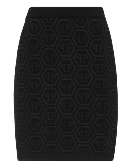 Gebreide Minirok Monogram