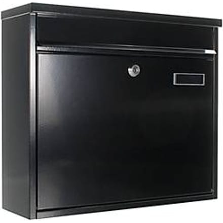 Rottner Brievenbus Hochhaus II Antraciet - 31,5x36x11,5cm