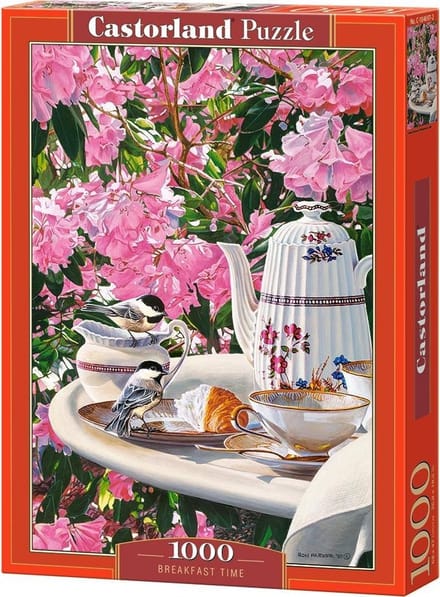 Castorland Breakfast Time – Puzzel – 1.000 stukjes – Satijnen afwerking – Perfecte pasvorm – Europese kwaliteit