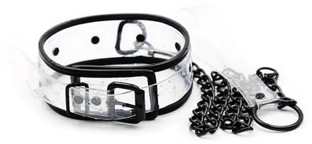 Smart Moves - Collar met Leiband - Transparant