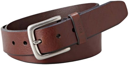 FOSSIL riem Joe Leather Belt W100 Brown bruine