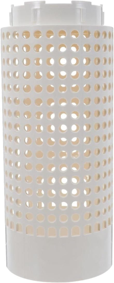 Wormencompostbak - Compostbak Tuinafval - Organisch Recyclen - Compact Ontwerp - 26 cm - Wit