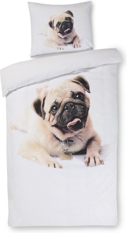 Day Dream Spike - dekbedovertrek - eenpersoons - 140 x 200 - Wit