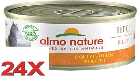 Almo Nature HFC - Kattenvoer - Jelly Kip - 24x70gr
