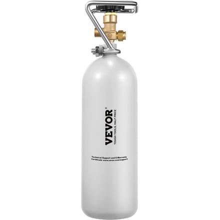 Bouteille de CO2 2 kg Cylindre en alliage avec valve DIN477 Approuvé TUV