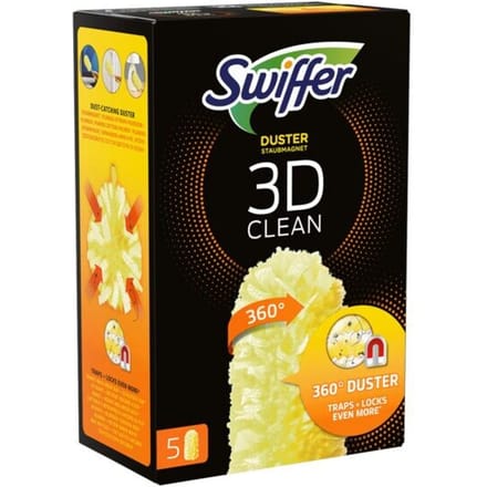 Swiffer Duster - Navulling 360° Stofdoekjes - 5 stuks