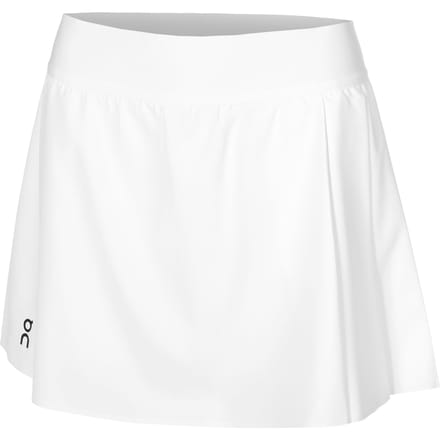 On Court Pleated Rok Dames-Wit