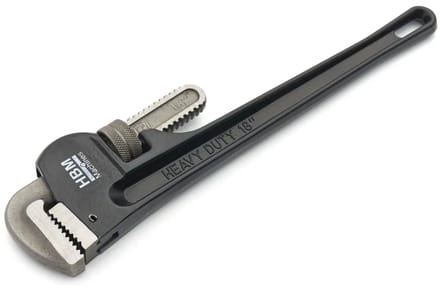Eenhand pijptang, buistang, 90 graden, 450mm