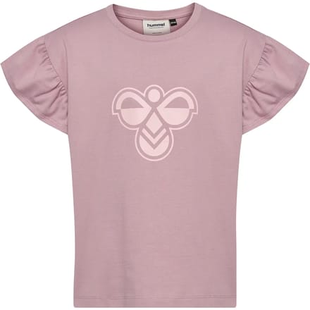 Hummel kinder-T-shirt Hmljr Ruffle Ss Big Bee 233879