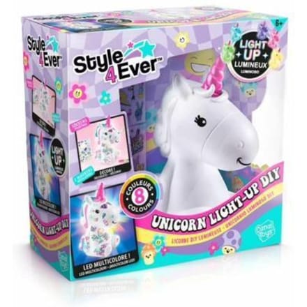Style 4 Ever oplichtende eenhoorn Knutselen