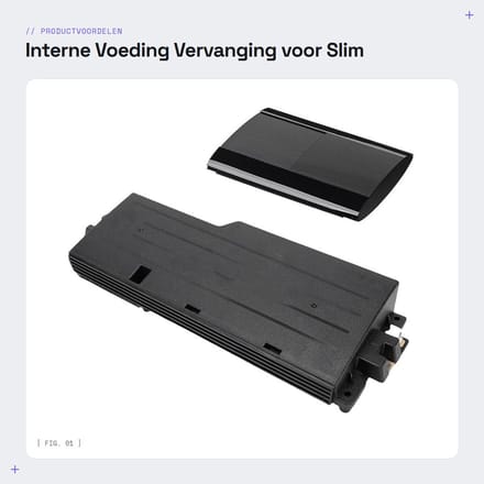 Dailygoods - Interne Voeding Vervanging voor Slim 3000 Console
