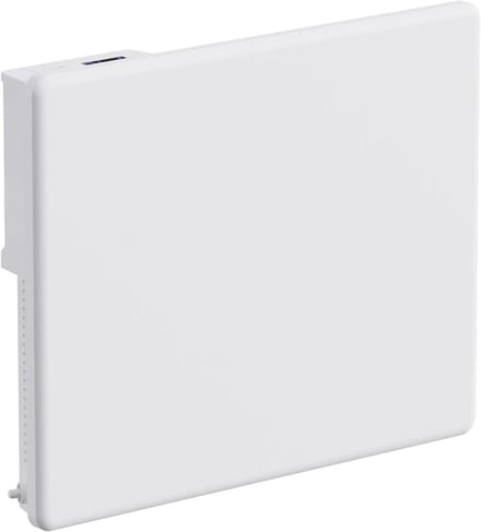 Elektrische wandradiator - Wandverwarming - Ruimte verwarmen - Snelle opwarming - 1000 Watt - Wit
