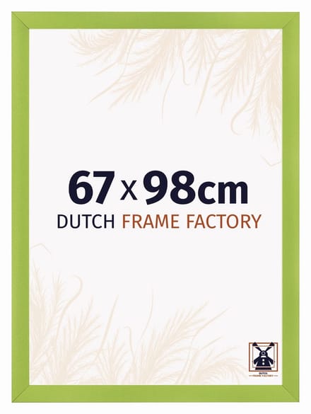 Fotolijst 67x98 cm - MDF - Groen - Praag