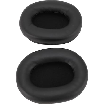 Coussinets d'oreille de remplacement pour INZONE H9 WH G900N H7 WH G700 Cuir protéiné Mousse à mémoire de forme Éponge black