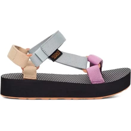 Teva K MIDFORM UNIVERSAL Unisex Sandalen - Zwart/Oranje - Maat 31