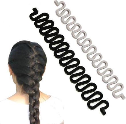 Handige Tool Om Haren Te Vlechten - Grijs