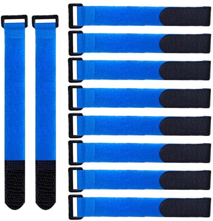 Dailygoods- Kabelbinders Herbruikbaar 20 Stuks - Nylon Kabelbinders - Verstelbare Kabelbinders - Multifunctionele Kabelbinders - 30 X 2 cm - Antislip Sluiting