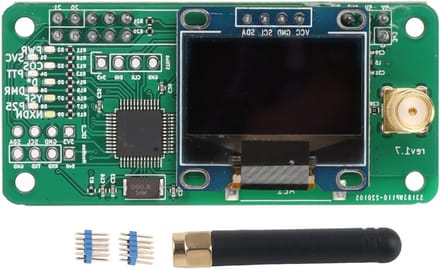 Hotspot Module Kit voor UHF VHF UV MMDVM met SMA Interface, LED Display en Antenne voor DMR en D-STAR