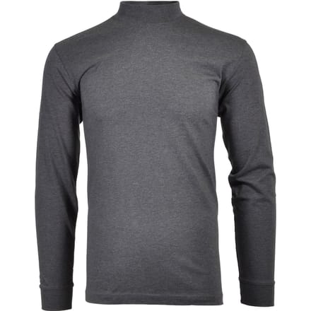 Ragman Long Sleeve Turtle T-Shirt Single Jersey Quality Antraciet / male