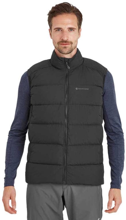 Montane Tundra Gilet, donsbodywarmer, heren, zwart