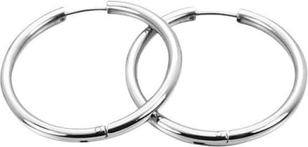 Amanto Oorbellen Dax - 316L Staal - Ø36mm - 3mm