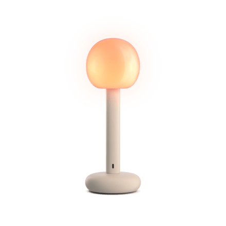 Grau Fire draagbare lamp - sand white