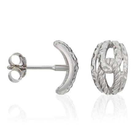 Orphelia Oorbel Zirc Sterling Zilver 925