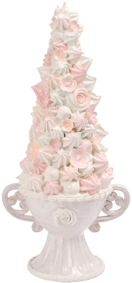 Clayre & Eef Decoratie Taart Beige Kunststof
