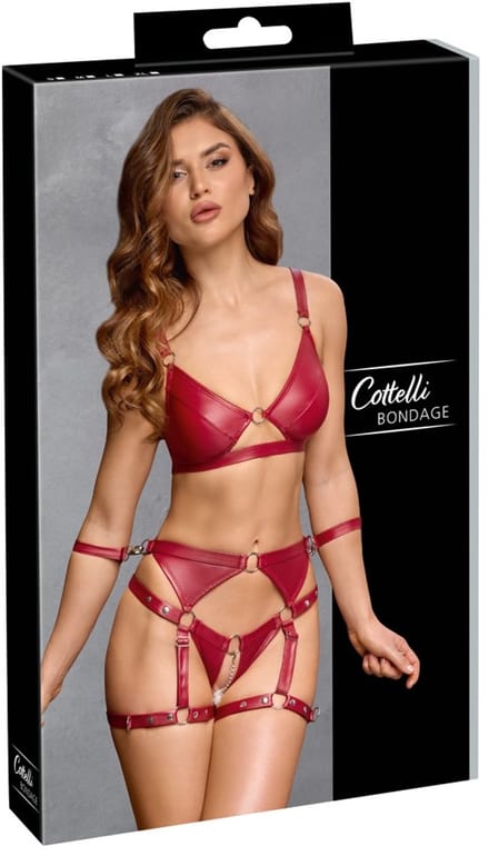Bondage Bra Set L