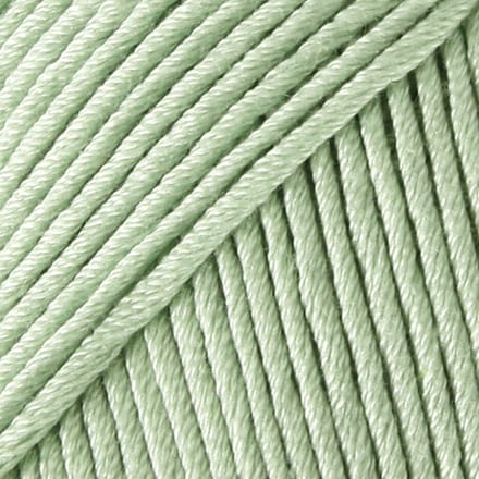 DROPS Muskat Uni Colour - 20 licht mintgroen - Katoen Garen