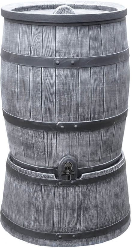 Roto - Regentonset Roto 140 Liter + Voet - Grijs