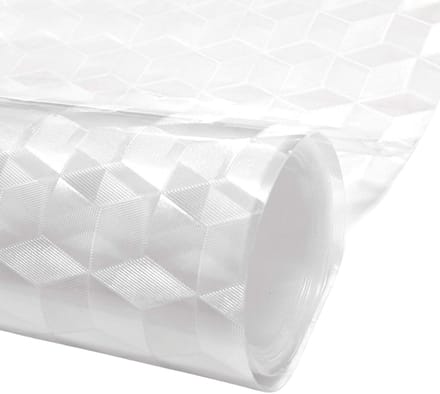 Raamfolie Statisch Hechtend - 3D Kubus Effect - 45 x 150 cm - Privacy en Lichtspel