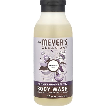 Mme. Meyers Clean Day, Gel douche, Lavande, 473 ml (473ml) white