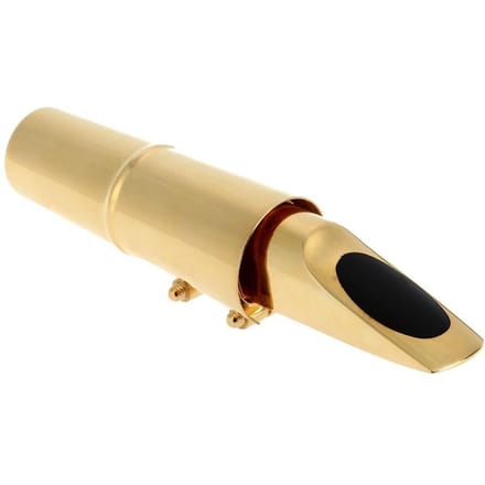 Jazz Tenor Sax Saxofoon 5C Mondstuk Metaal met Mondstuk Patches Pads Kussens Cap Gesp Verguld 5C beige